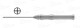 Screwdriver rotatable with blade, self-locking for Ø 2.0 mm screws, cross head