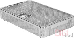 3/4 Tray only basket with polymer foot, perforated standard model for middle containers