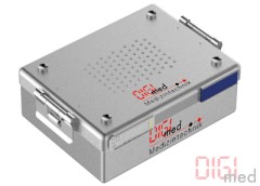 Mini Dental Container A model 60, bottom unperforated, lid perforated