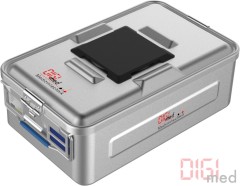 3/4 Container PTFE bottom and lid unperforated, cassette model 100