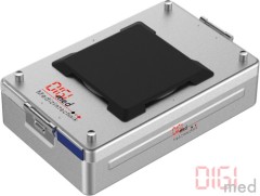 Dental Container Bio-Barrier Boden und Deckel ungelocht, Cassette Modell 135