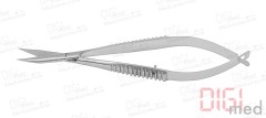 Micro scissors WESTCOTT, curved, pointed, 11.0 cm, 43/8&quote;