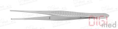 Chirurgische Pinzette GILLIES 1x2, gerade