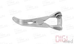 Bulldogklemme GLOVER, gebogen