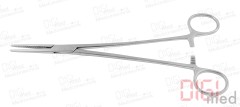 Artery clamp HEISS, slightly curved