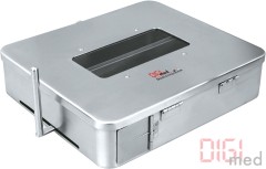 Pinselbehälter, 240 x 275 x 70 mm, Aluminium