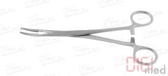 Bronchus clamp, peritoneum clamp, hysterectomy clamp MIKULICZ
