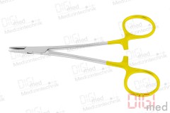 Needle holder with tungsten carbide inserts HEGAR-BAUMGARTNER