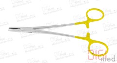 Needle holder with tungsten carbide inserts MAYO-HEGAR TC