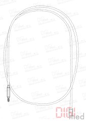 Pull rope for varicose vein set NABATOFF