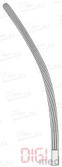 Intestinal and stomach clamping forceps LANE curved