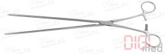 Intestinal and stomach clamping SCUDDER Atrauma forceps curved
