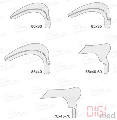 Ersatzspekula für Scheidenspekula SCHERBACK