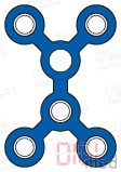 Titanium mesh plate, double Y-plate 6 holes