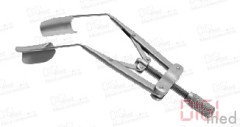 Liebermann eye speculum, adjustable mechanism
