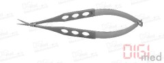 Capsulotomy Scissors VANNAS, curved, 10mm