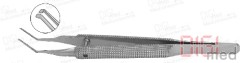 Capsulorhexis Pinzette, gerade, runder Griff