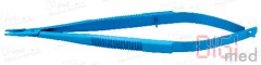 Needle Holder CASTROVIEJO, delicate jaws titanium