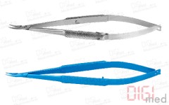 Needle Holder BARRAQUER, standard jaws, curved