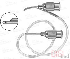 SIMCOE, Kanüle Originalmodell, 15mm lang, 0,3mm Durchmesser, Aspirationsanschluss