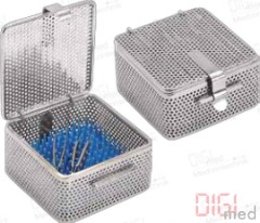 Voll gelochter Sterilisation Siebkorbkoffer