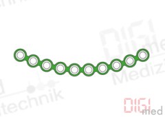 TITAN Orbital PLATE, 10 HOLES, profile 0.6mm