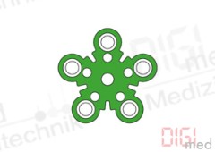 TITAN Hole plate Ø 7 mm, profile 0.6mm