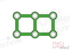 TITAN Quadro PLATE, 3x2 HOLE, profiles 0.6mm