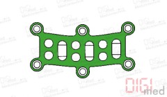 Neuro-gap plate, small, profile 0.6mm