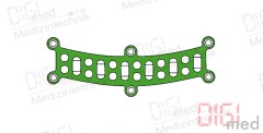 Neuro-gap plate, large, profile 0.6mm