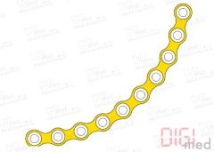 Orbital Platte, Titan, 10 Loch, Profil 0.6mm, System 2.0mm