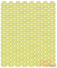 MESH GEOMETRIE 3, System: 2.0 mm, Titan Plattenstärke 0,60 mm, 2mm Schraubkopf Bohrung