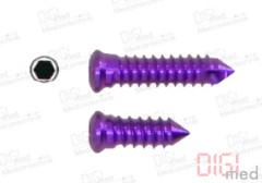 Sicherheits Knochenschrauben, 3.0 mm, HEX