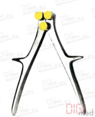 Plate Bending Plier With Titanium Rolls, 16.0cm