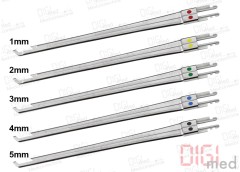 Knochenstanzen Einsatz Dünnfuß 45°, 23cm