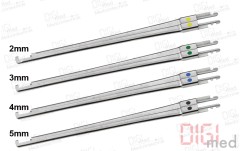 Knochenstanzen Einsatz Dünnfuß 90° mit Auswerfer, 20cm