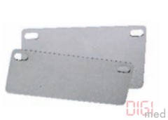 Schild aus rostfreiem Stahl