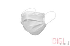 Mouth and nose protection mask white