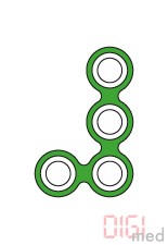 TITAN MEDI L-PLATE 4 HOLE LEFT, WITHOUT